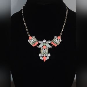 Jcrew necklace with multi colored stones